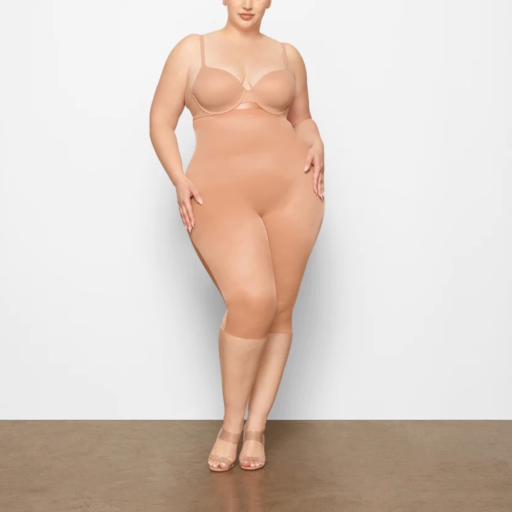 SKIMS Barely there, Shapewear cropped leggings 2XL